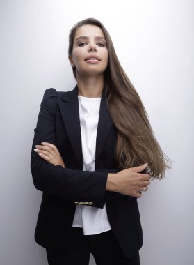 portre. modern bir genç kadın