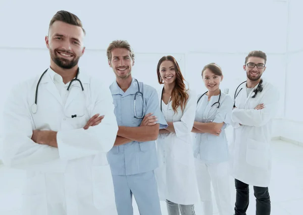 Retrato de los principales miembros del centro médico — Foto de Stock