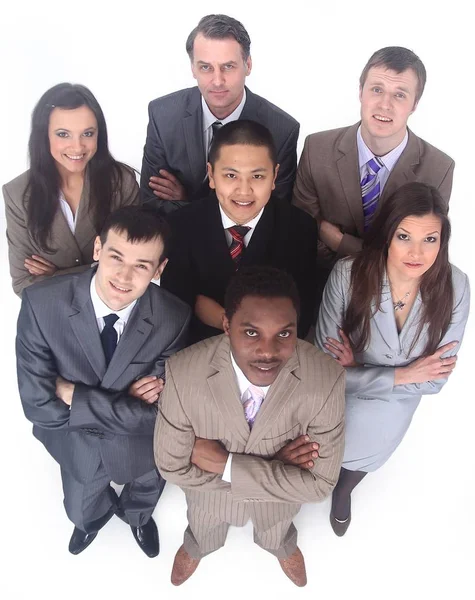 Portrait de groupe de l'équipe d'affaires multiethnique — Photo