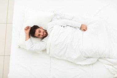 arka plan görüntüsü güzel adam uyanma.