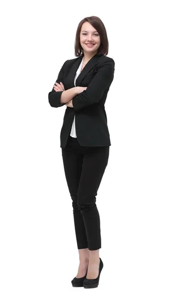 Portrait in full growth. successful woman Manager — Stock Photo, Image