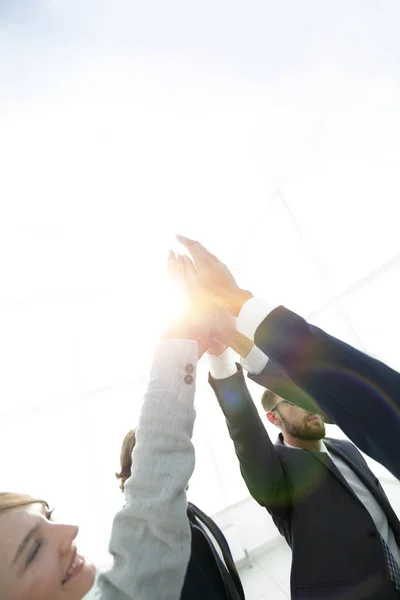 Closeup.Professional business team. — Stockfoto