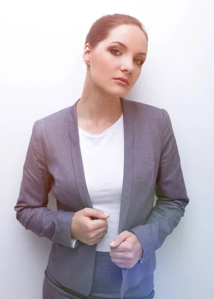 Closeup face of a successful woman Manager — Stock Photo, Image