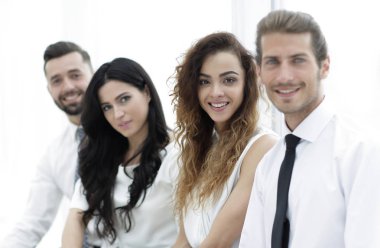 closeup.successful iş takım.