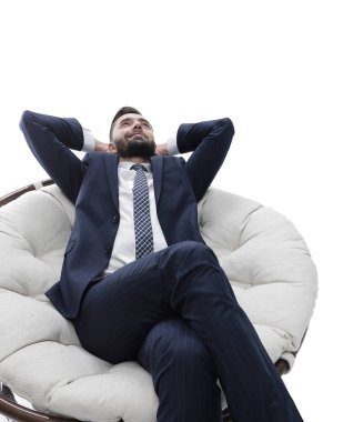 işadamı relaxarea rahat sandalye