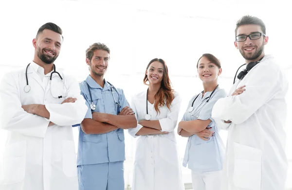 Retrato dos principais membros do centro médico — Fotografia de Stock