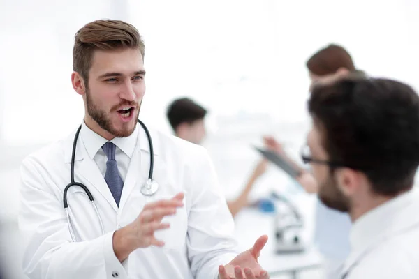 Personal médico y de laboratorio  . — Foto de Stock