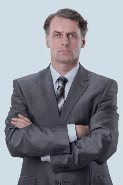 Closeup portrait of handsome businessman. — Stock Photo, Image