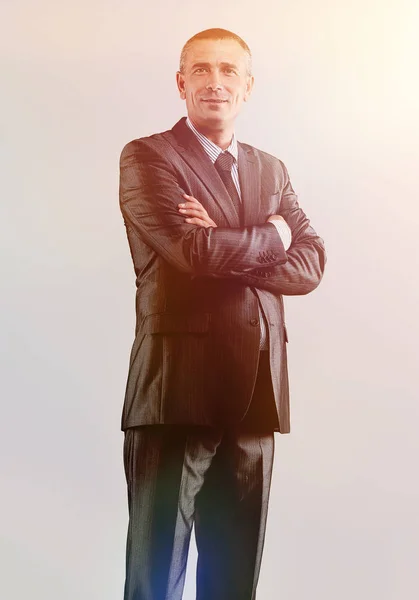 Porträtt av modern business man — Stockfoto