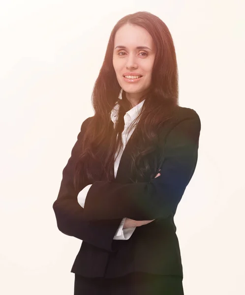 Retrato de una abogada en un traje de negocios — Foto de Stock