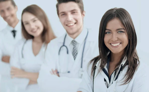 Medewerkers van het medisch centrum. — Stockfoto