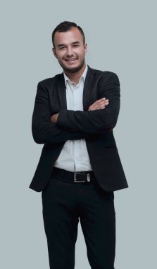 iş erkek gülümseyen portresi .