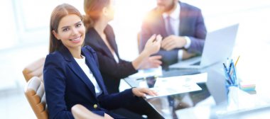 closeup.Employees ofis