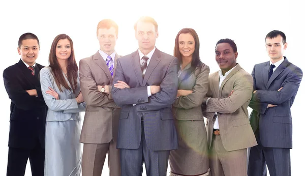 Uomo d'affari e team aziendale multinazionale professionale — Foto Stock