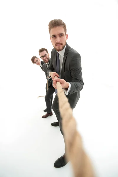 Imagen de fondo de un hombre de negocios levantándose . — Foto de Stock