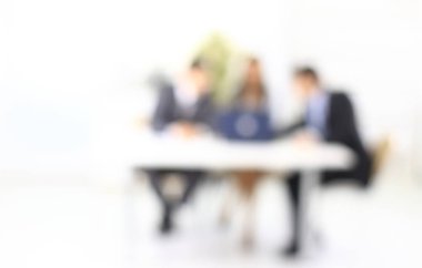 iş geçmişi. iş takım bulanık görüntü