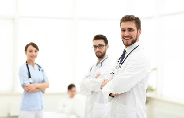 Группа врачей в медицинском кабинете . — стоковое фото