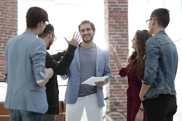 Team creativo con buoni risultati . — Foto Stock