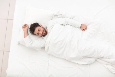 arka plan görüntüsü güzel adam uyanma.