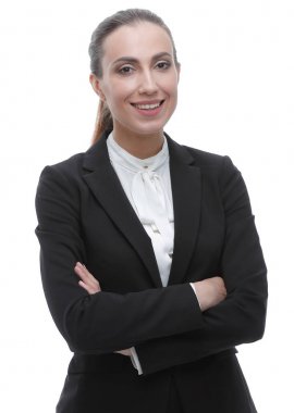 portre. iş takım elbiseli kendine güvenen kadın Yöneticisi