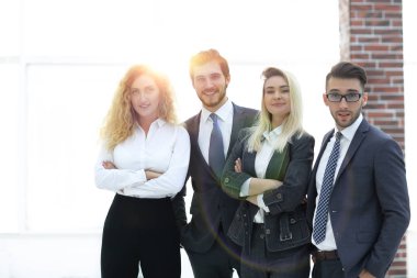 Modern profesyonel iş takım.