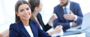 closeup.Employees ofis