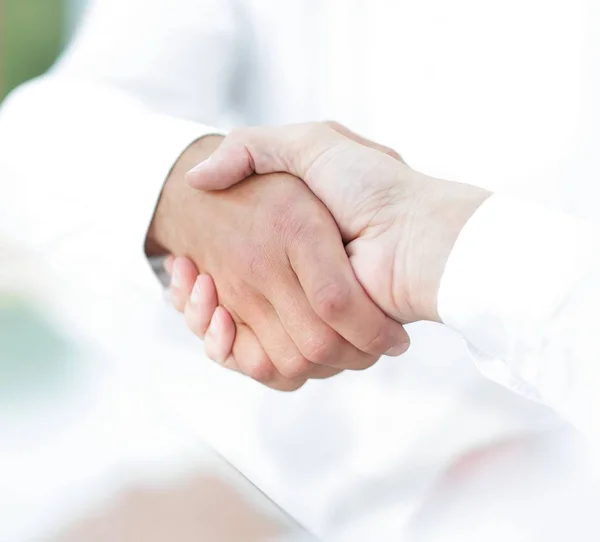 Detail business handshake. — Stock fotografie