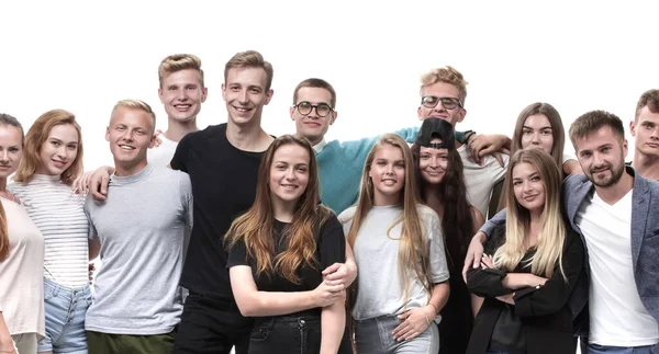 In full growth. a group of confident young people — Stock Photo, Image