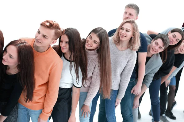 Group of happy interns doctors standing together — Stock Photo, Image
