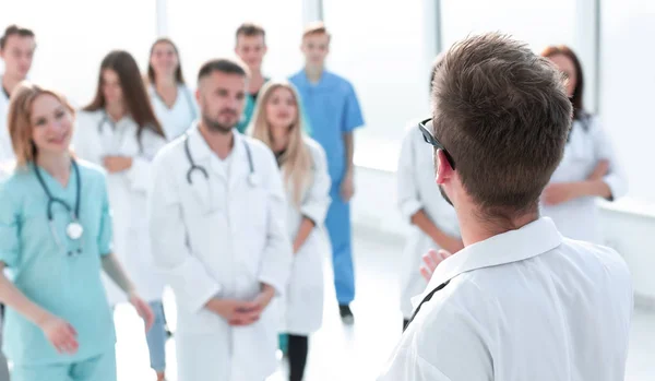 Group of medical professionals standing together. concept of health — 스톡 사진