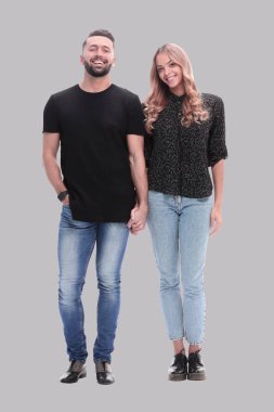 Tam gelişim. Birbirine aşık genç bir çift