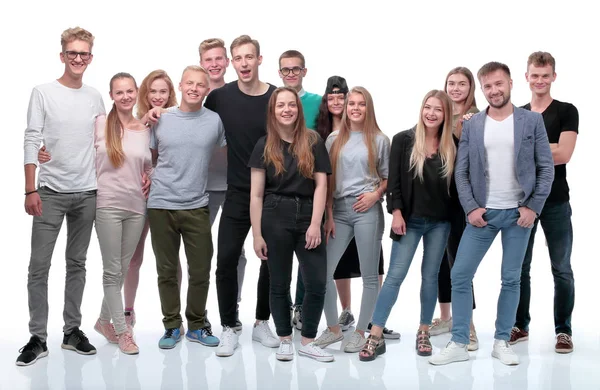 In vollem Wachstum. eine Gruppe selbstbewusster junger Menschen — Stockfoto