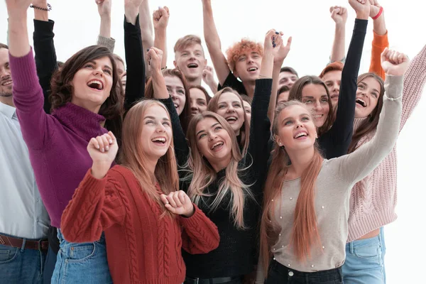 Stor grupp av läkare promenader tryggt tillsammans — Stockfoto