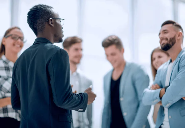 Riunione di lavoro in ufficio — Foto Stock