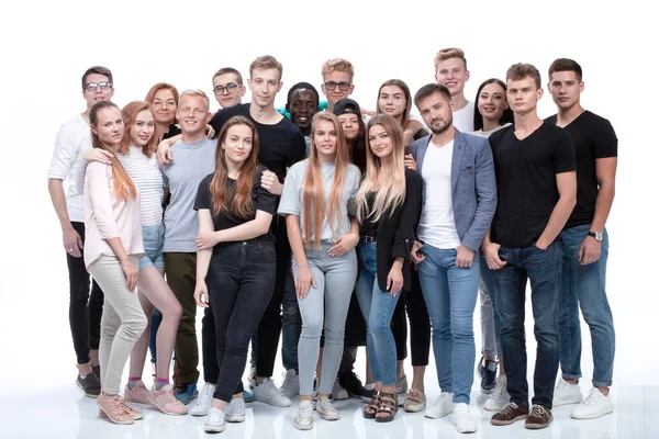 Mångfacetterad multinationell grupp av unga företagare — Stockfoto