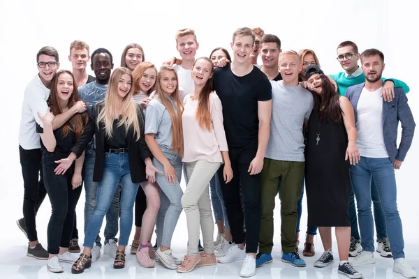 Mångfacetterad multinationell grupp av unga företagare — Stockfoto