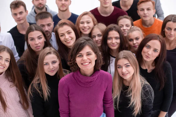 Group of ambitious young people looking at the camera — Stock Photo, Image
