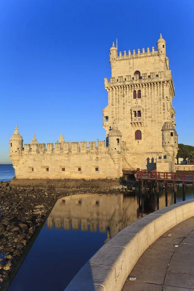 Torre de Belem - Torre de Belem en Lisboa, Portugal — Foto de Stock