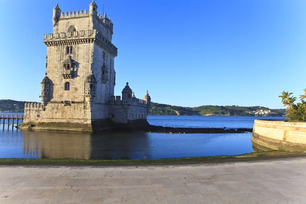 Belem Kulesi - Torre de Belem Lizbon, Portekiz — Stok fotoğraf