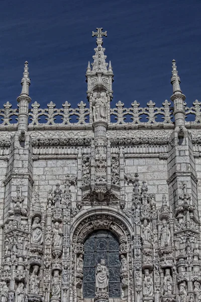 Lisszabon - részletesen a Jeronimos kolostor — Stock Fotó