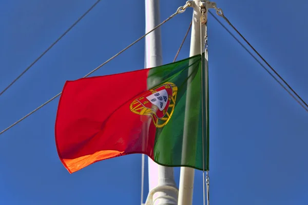 La Bandera de portugal — Foto de Stock