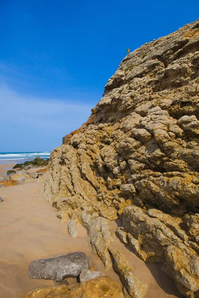 La costa rocosa vista en Portugal Sintra — Foto de Stock