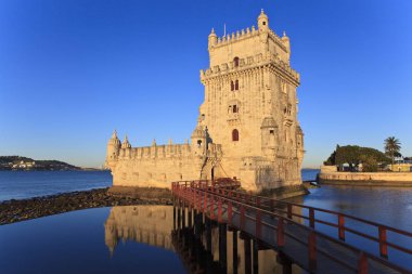 Belem Kulesi - Torre de Belem Lizbon, Portekiz 