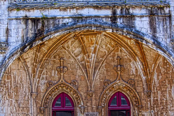 Lisboa - detalhe Mosteiro dos Jerónimos — Fotografia de Stock