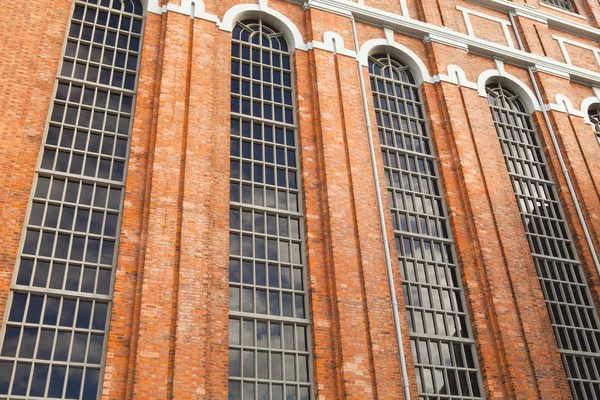 Brick building, lisbon, portugal — Stock Photo, Image