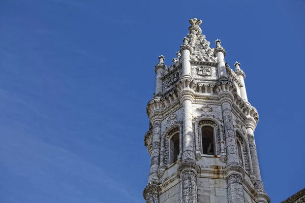 Lisszabon - részletesen a Jeronimos kolostor — Stock Fotó