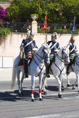 Lizbon - 16 Nisan: Değişen Guard töreni gerçekleşir PA