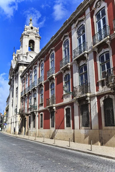 Street  in old town of Lisbon, Portugal — Stock Photo, Image