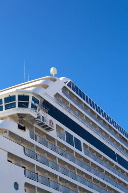 Yan görüş açısı büyük cruise gemisi gemi