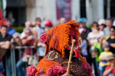 Lisbon, Portekiz - 6 Mayıs 2017: Parade kostüm ve gelenek